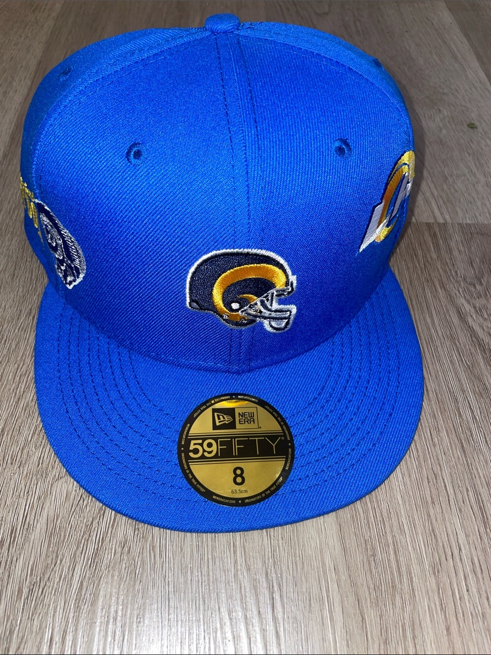 New Era x Just Don Royal Blue Los Angeles Rams 59FIFTY Fitted Hat